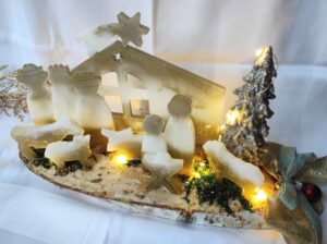 Minimalistične božićne jaslice